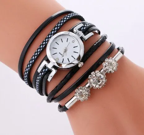 RELOJ FEMENINO KL MODV-005N - VARIOS - NEGRO