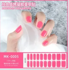 UÑAS  GEL STICKERS UV-FREE LISOS MODV-00LU - VARIOS